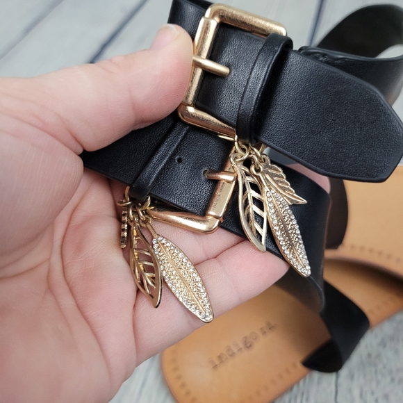 INDIGO RD. | boho zigzag print sandals flats - Picture 5 of 8